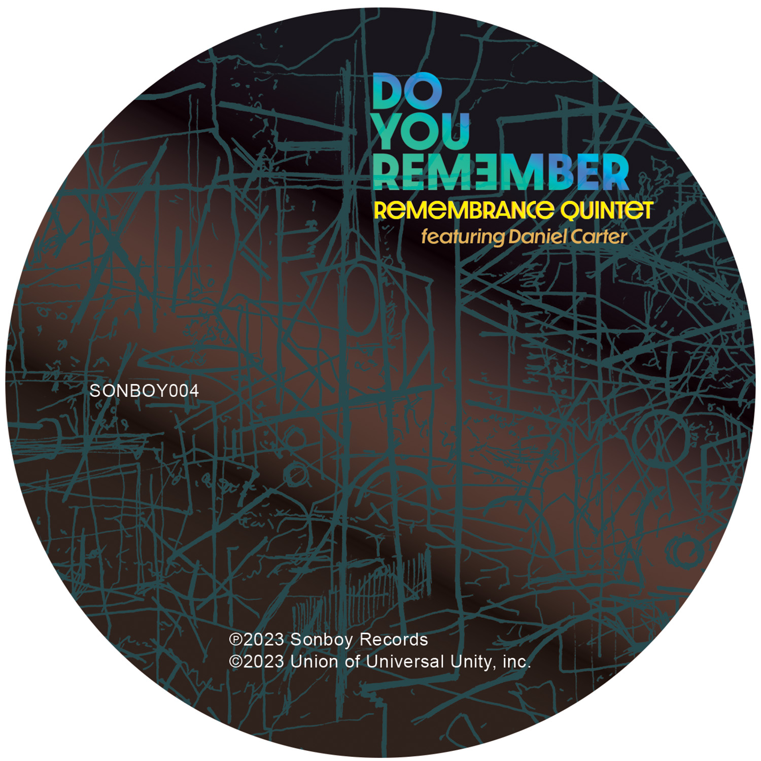 cd design for Do You Remember by the Remembrance Quintet featuring Daniel Carter